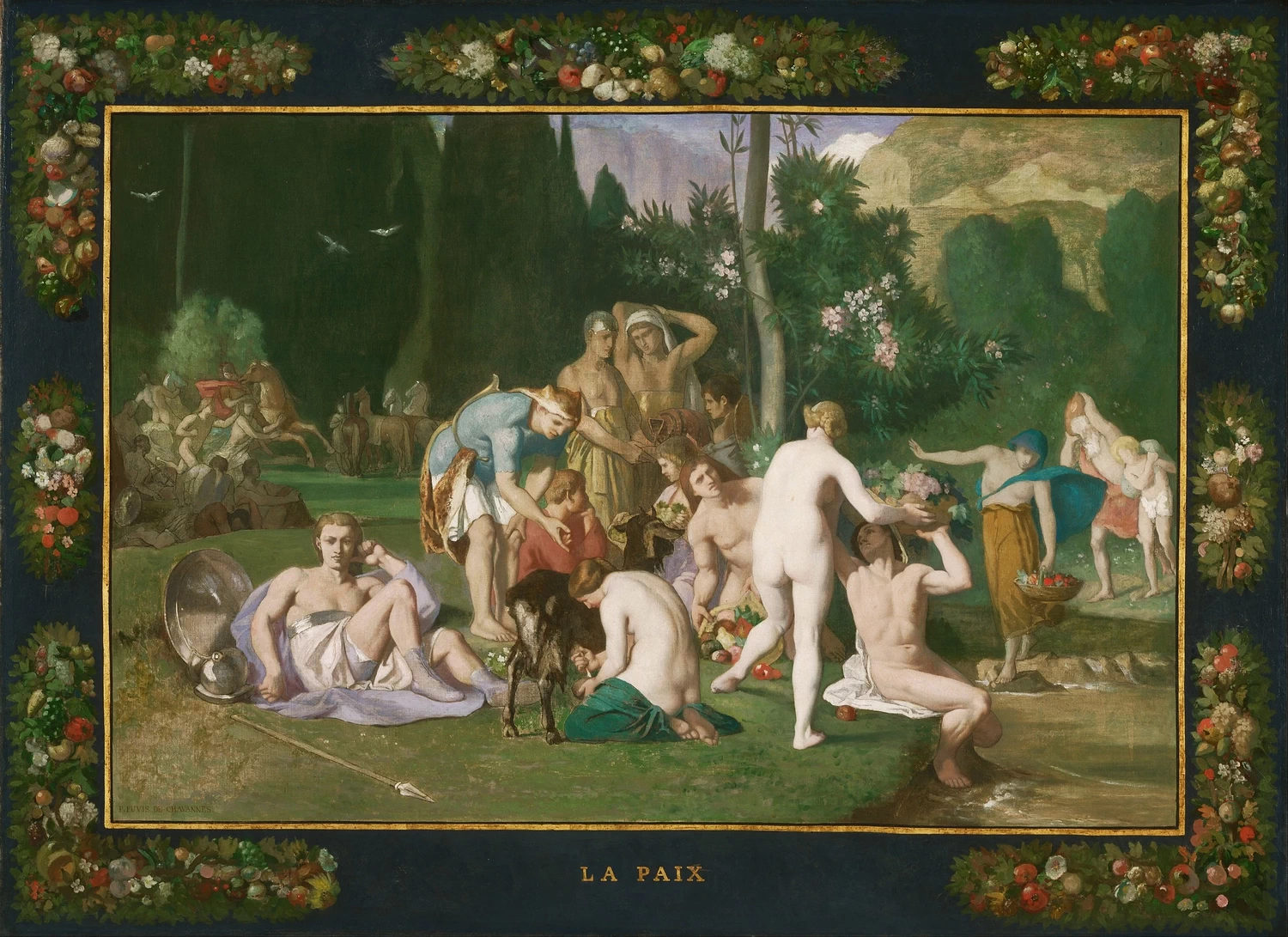 Pierre Puvis de Chavannes - Pace, Philadelphia Museum of Art